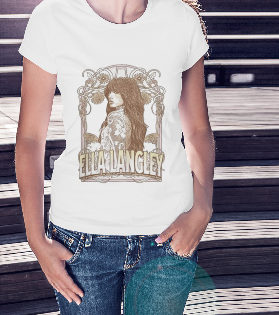 Ella Langley Gilford NH 2026 Event BankNH Pavilion July 30 Art Nouveau T-Shirt