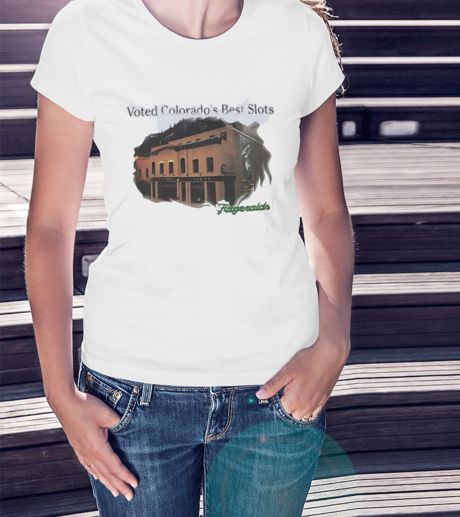 Voted Colorado's Best Slots Fitzgeralds Casino Black Hawk T-Shirt