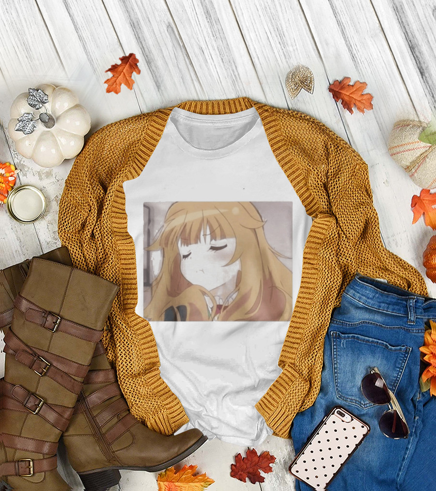 I'm Not A Tsundere Cute Anime Girl Manga Character Expression T-Shirt