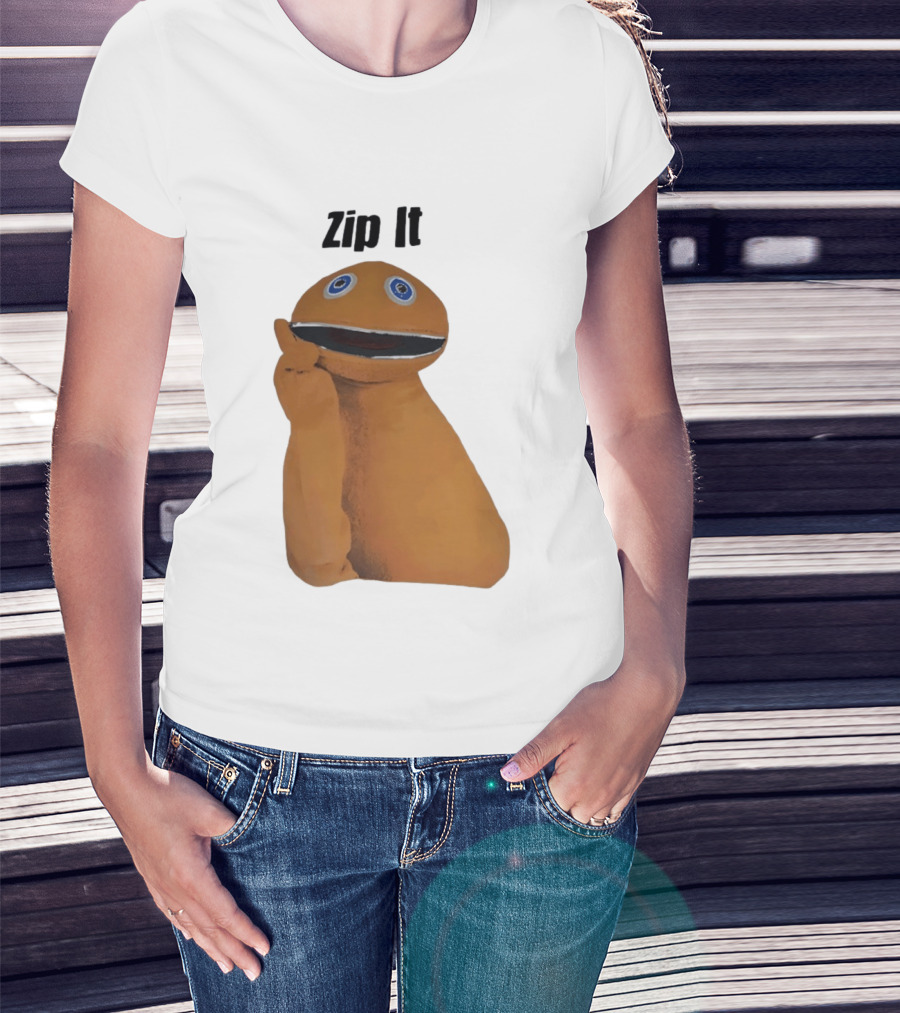 Rainbow Zippy Zip It Character From Thames TV Classic Show T-Shirt