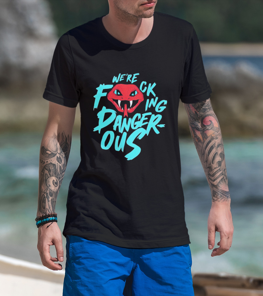 Arizona Diamondbacks Snakes We're Dangerous T-Shirt