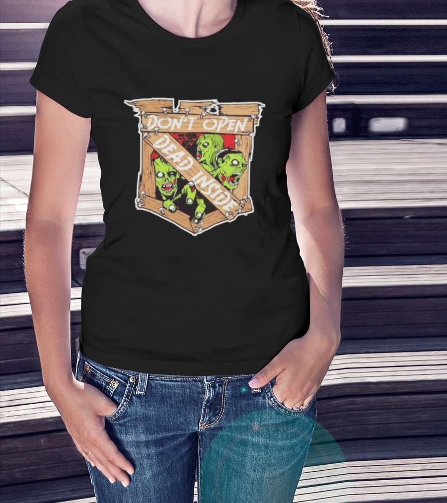 New York Rangers Halloween Don't Open Dead Inside Zombie T-Shirt