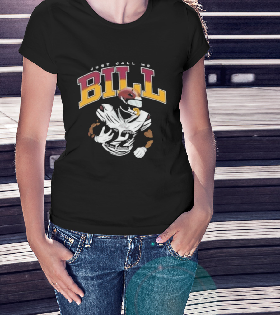 Just Call Me Bill Croskey Merritt Football Player T-Shirt