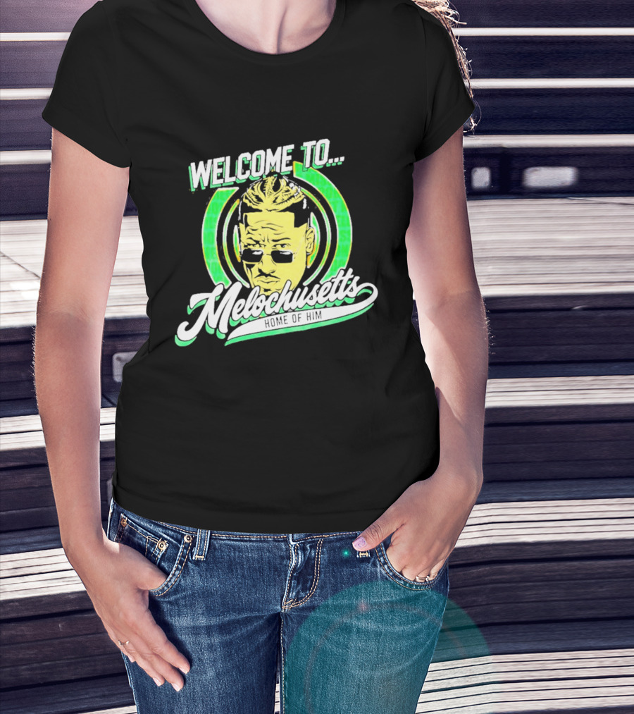 Carmelo Hayes Welcome To Melochusetts Home Of Him Massachusetts T-Shirt