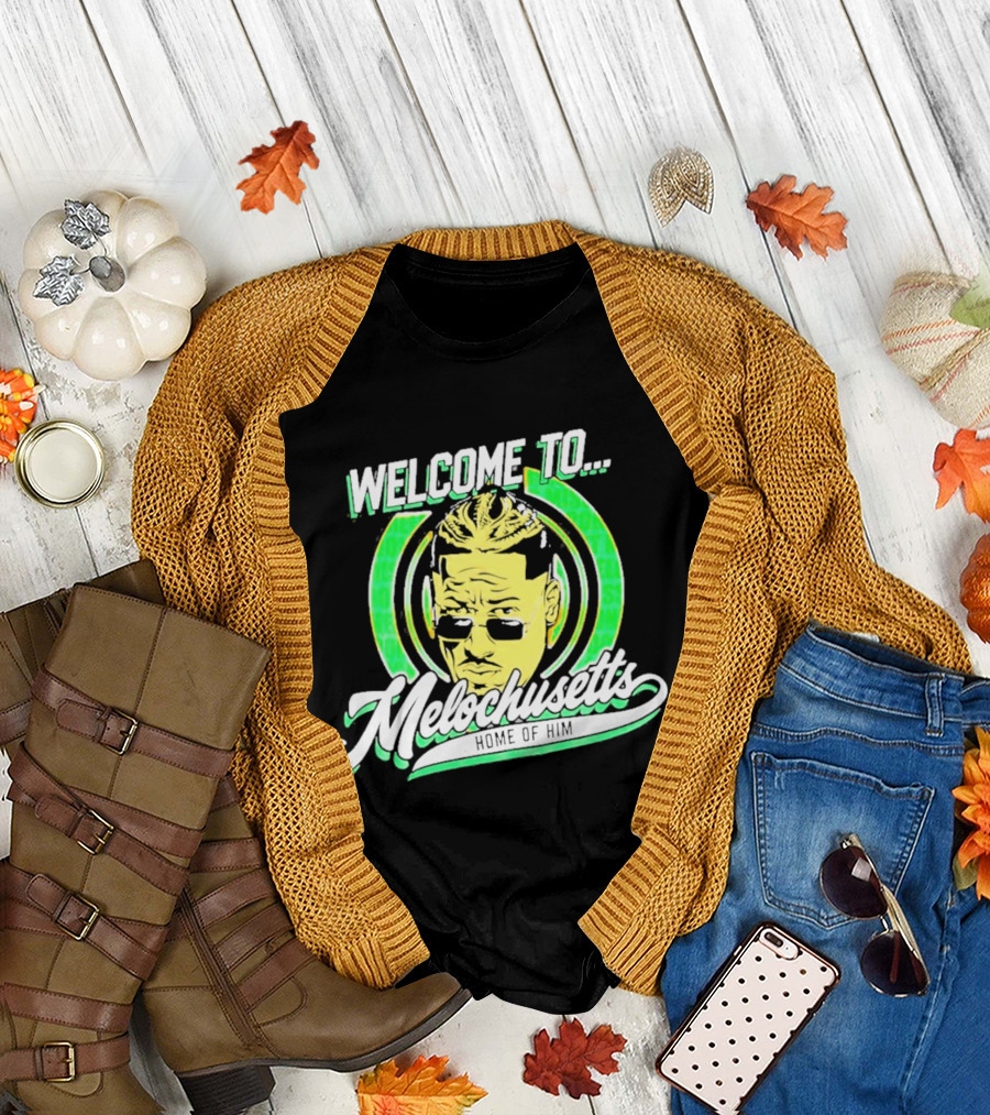 Carmelo Hayes Welcome To Melochusetts Home Of Him Massachusetts T-Shirt