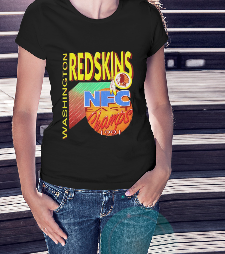 Washington Redskins NFC East Champs 1991 T-Shirt