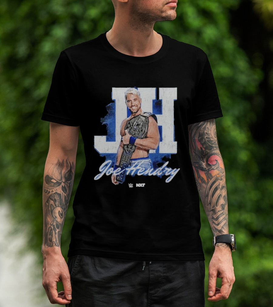 JH Joe Hendry WWE Superstar Officially Licensed Merchandise T-Shirt