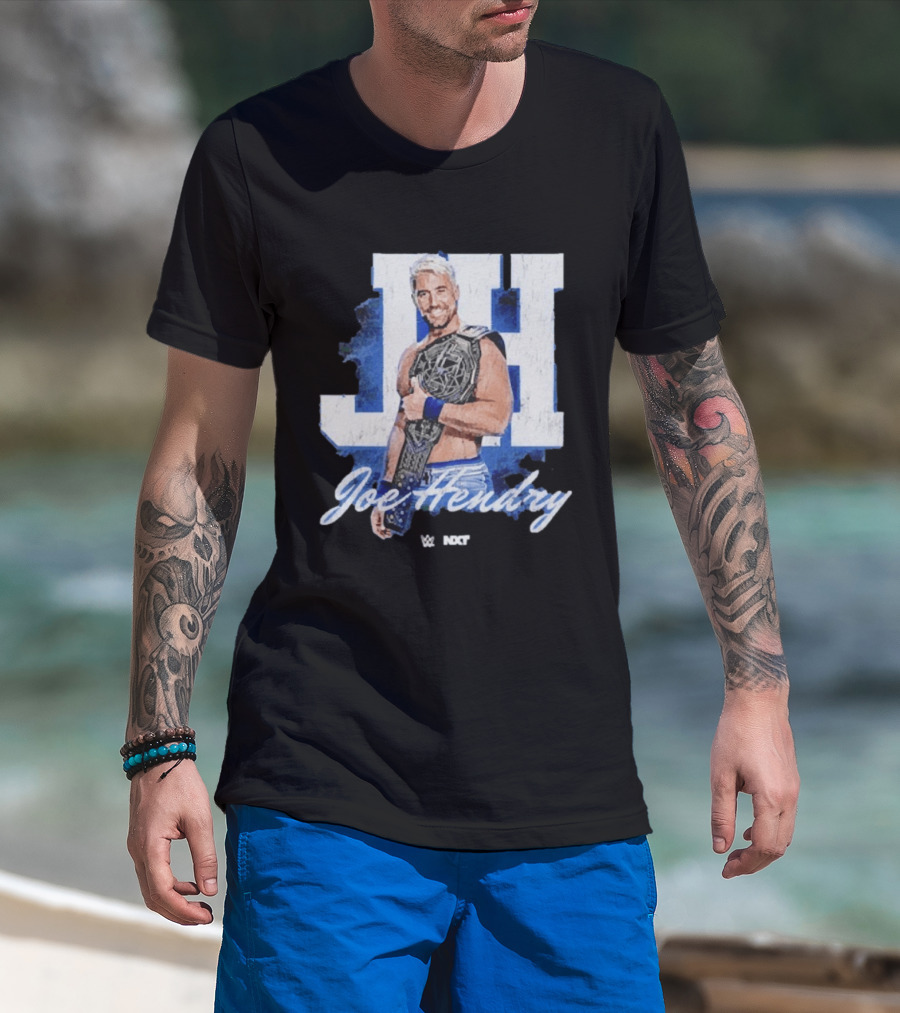 JH Joe Hendry WWE Superstar Officially Licensed Merchandise T-Shirt