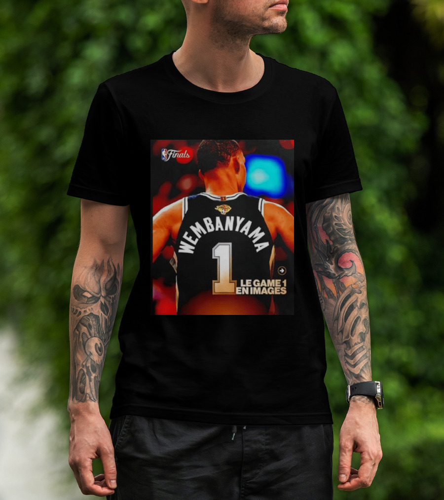 NBA Finals Wembanyama San Antonio Spurs Le Game 1 En Images T-Shirt