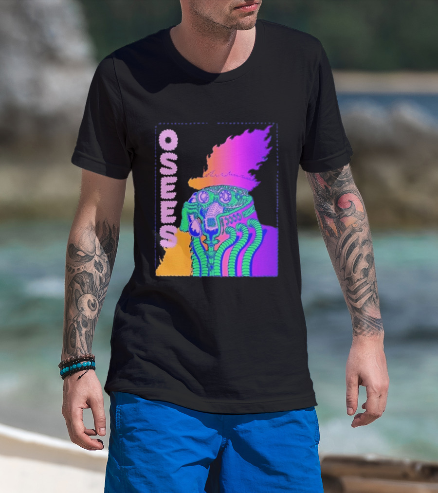 Osees Tetsunori Psychedelic Creature Japan Tour 2024 T-Shirt