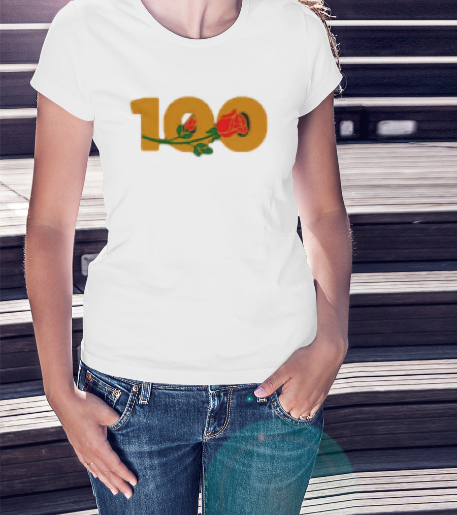 0 SACKS Kansas City Chiefs 100 Rose Celebration T-Shirt