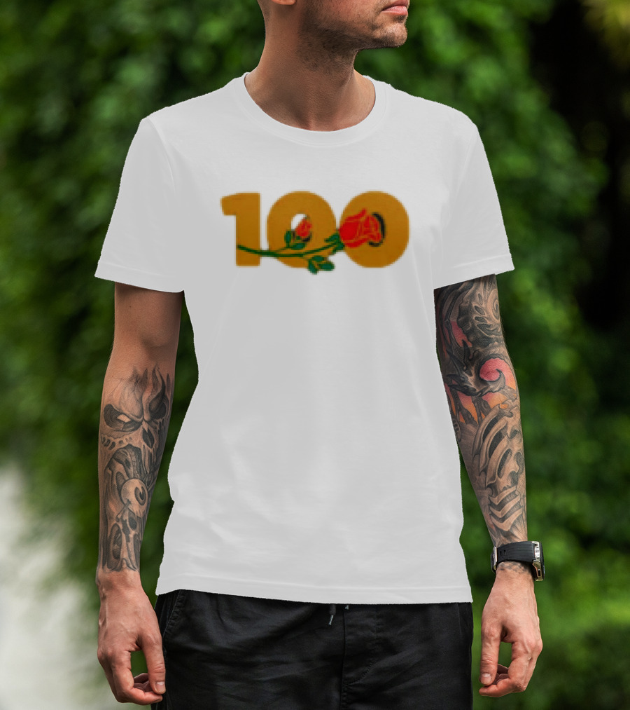 0 SACKS Kansas City Chiefs 100 Rose Celebration T-Shirt
