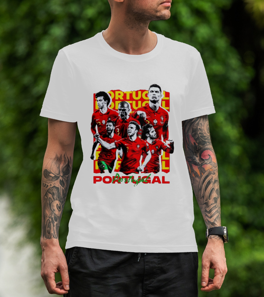 Portugal National Football Team Cristiano Ronaldo Fans T-Shirt