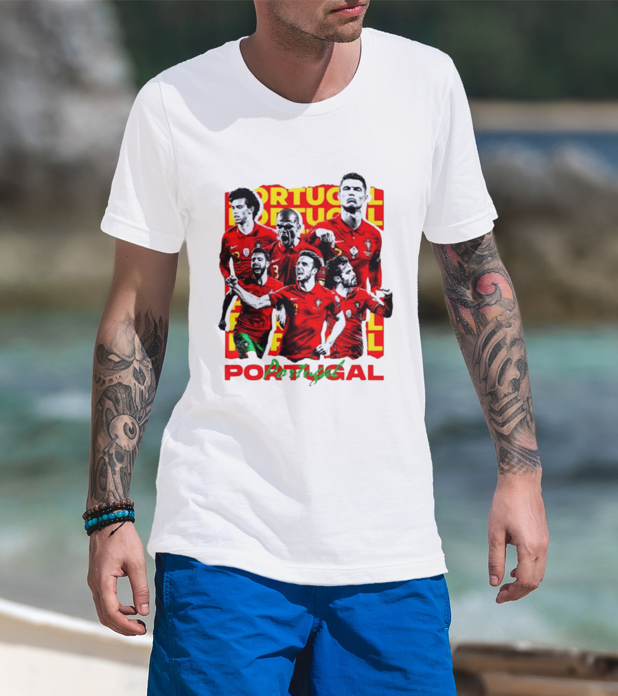 Portugal National Football Team Cristiano Ronaldo Fans T-Shirt