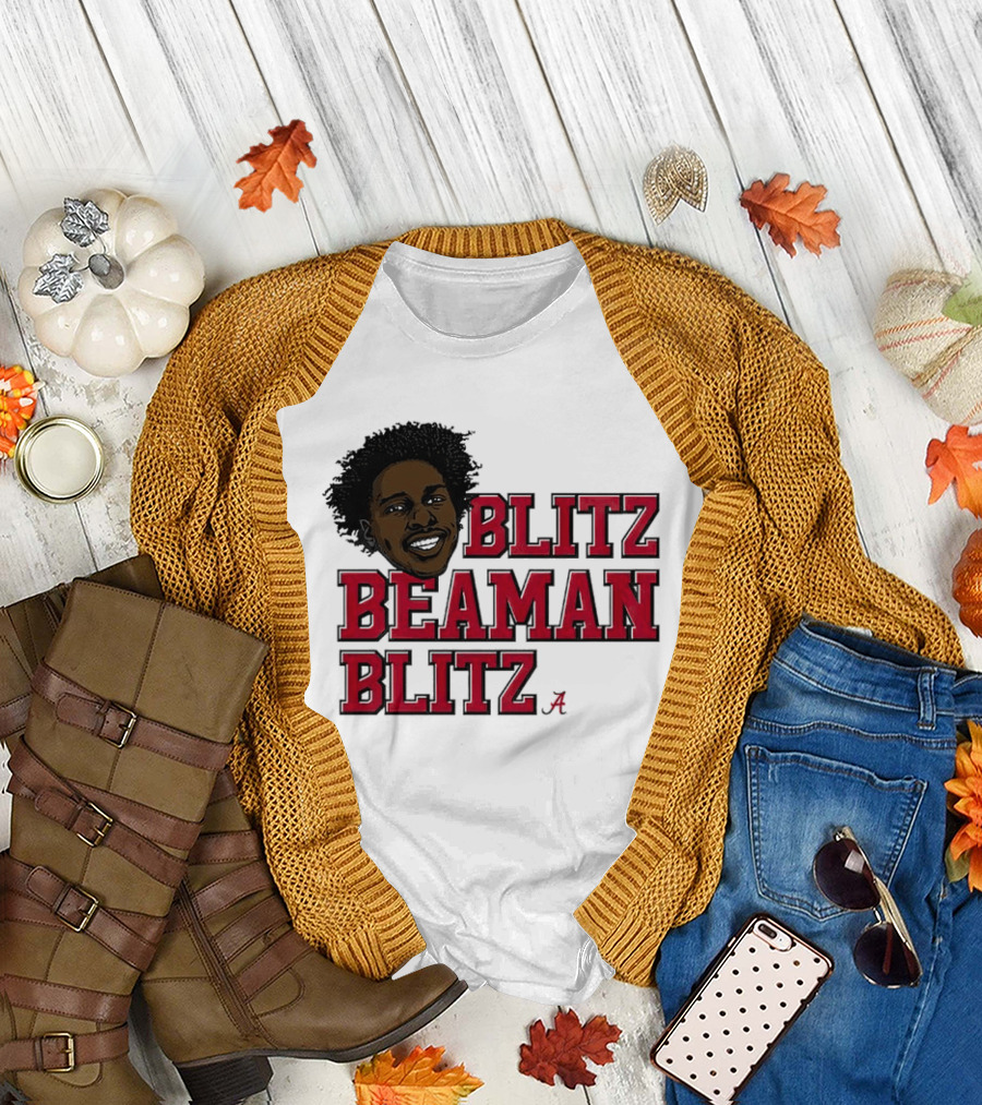 Alabama Crimson Tide Blitz Beaman Blitz Jeremiah Beaman T-Shirt