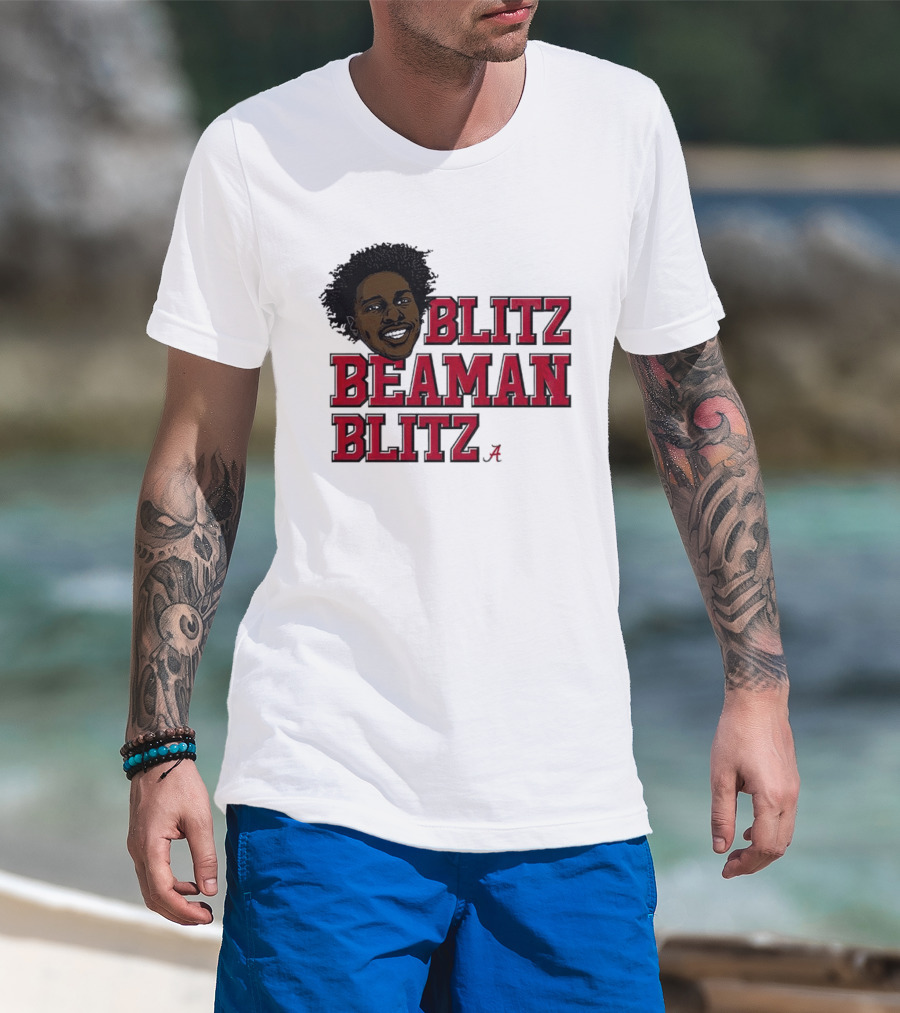 Alabama Crimson Tide Blitz Beaman Blitz Jeremiah Beaman T-Shirt