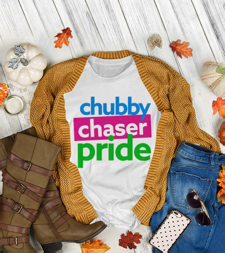 Chubby Chaser Pride Colorful T-Shirt