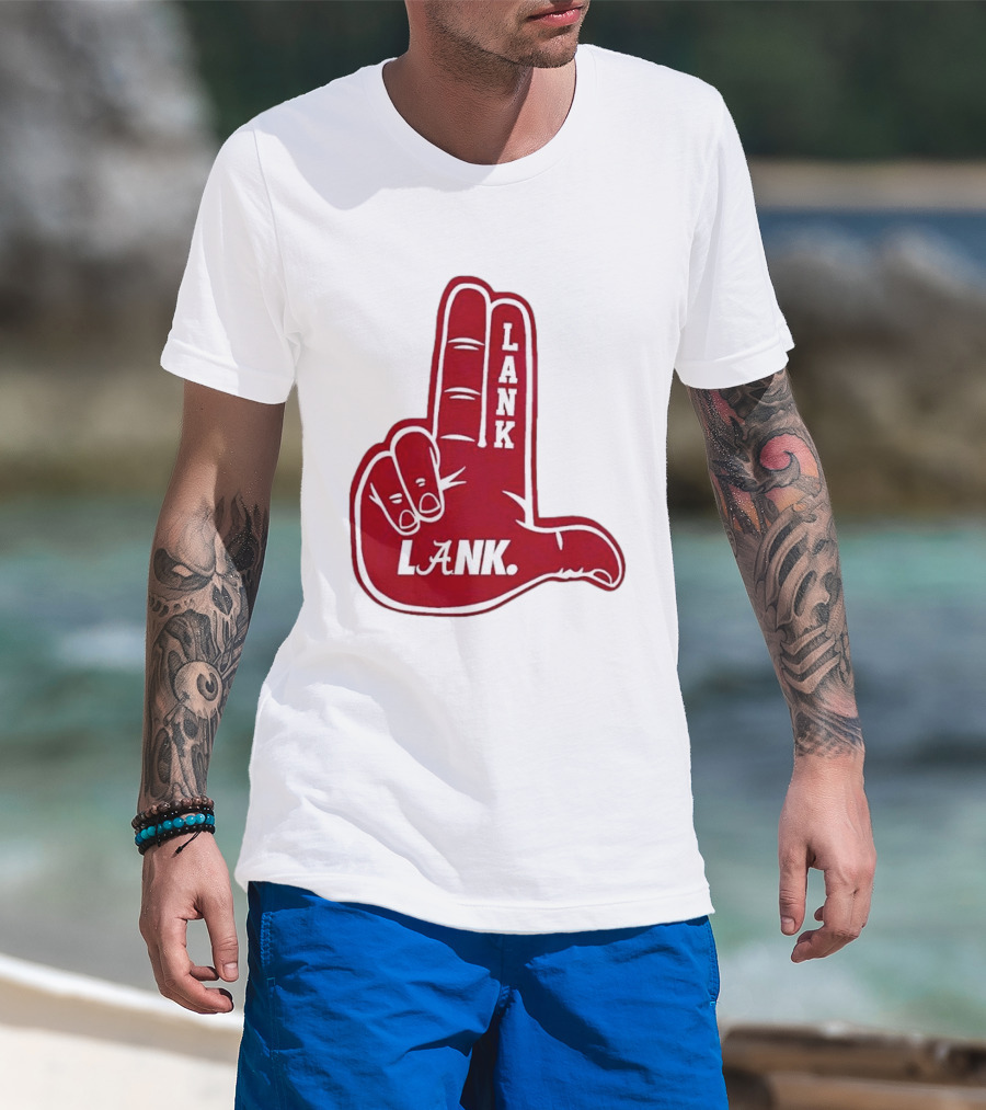 Alabama Crimson Tide Lank Hand Gesture T-Shirt