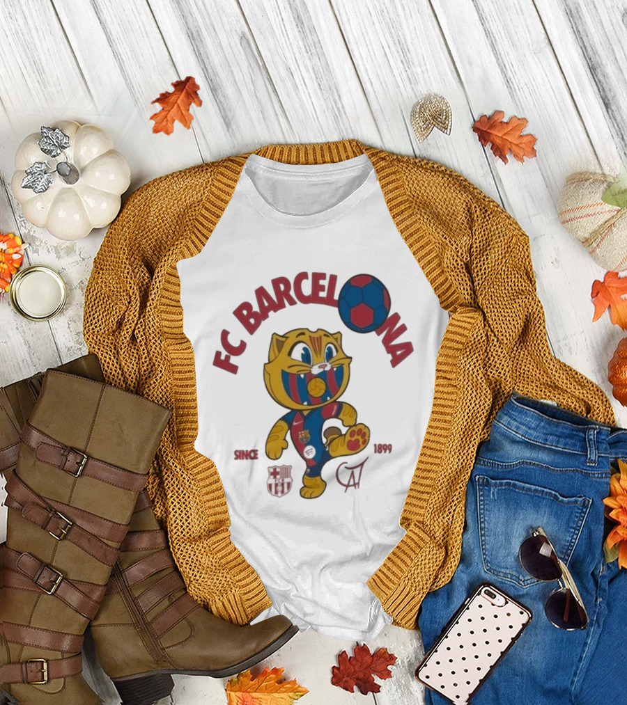 FC Barcelona Cat Since 1899 T-Shirt