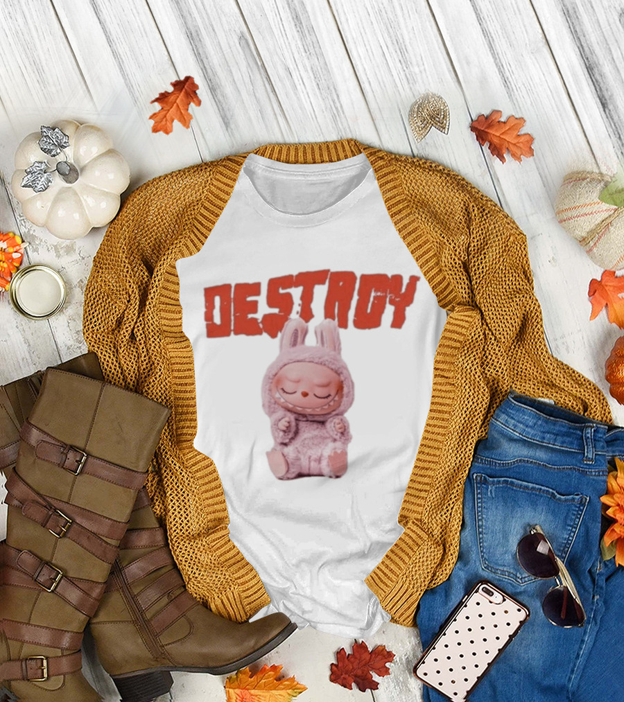 Best Labubu Destroy 2025 T-Shirt
