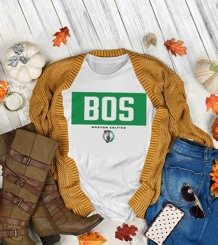 Boston Celtics BOS Crossbar NBA Basketball T-Shirt