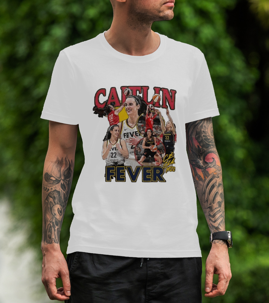Caitlin Clark 22 Indiana Fever WNBPA T-Shirt