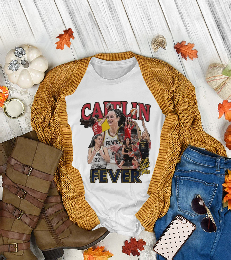 Caitlin Clark 22 Indiana Fever WNBPA T-Shirt