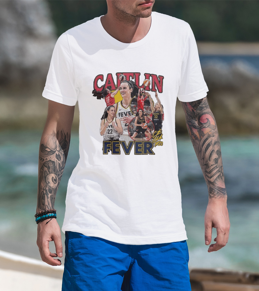 Caitlin Clark 22 Indiana Fever WNBPA T-Shirt