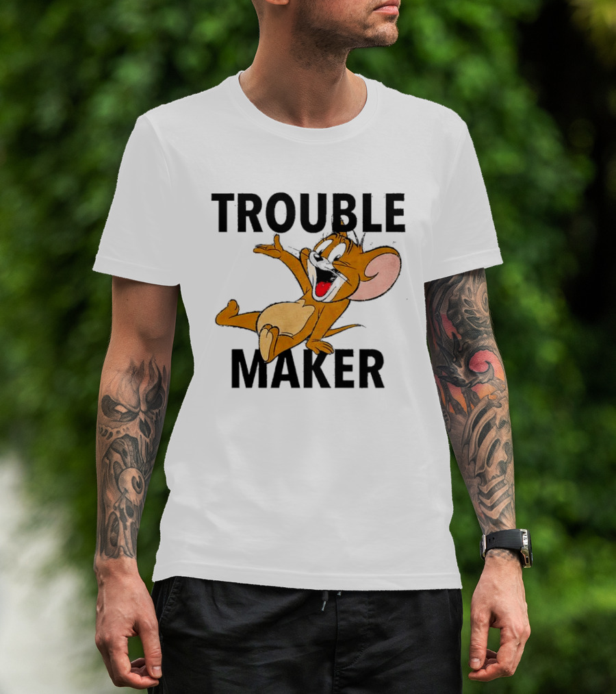 Jerry Mouse Trouble Maker T-Shirt