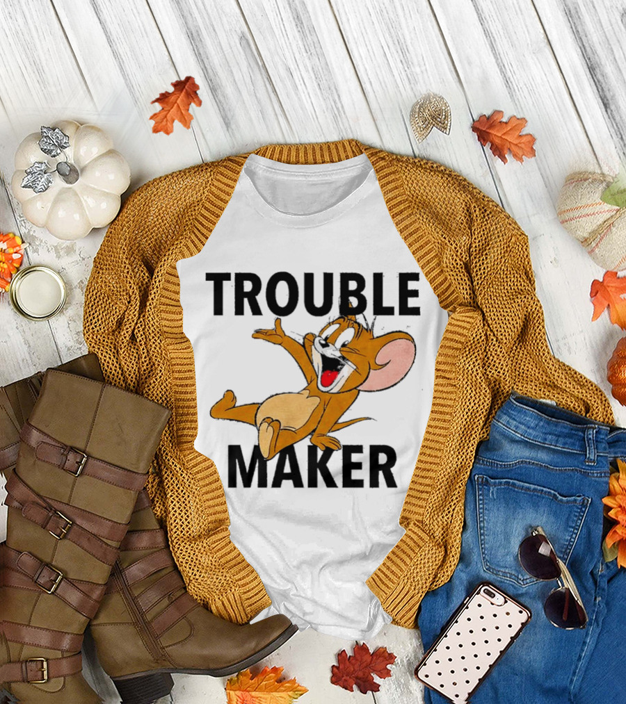 Jerry Mouse Trouble Maker T-Shirt