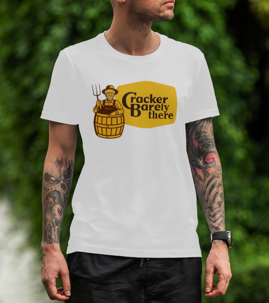 Joe Biden Cracker Barely There Cracker Barrel T-Shirt