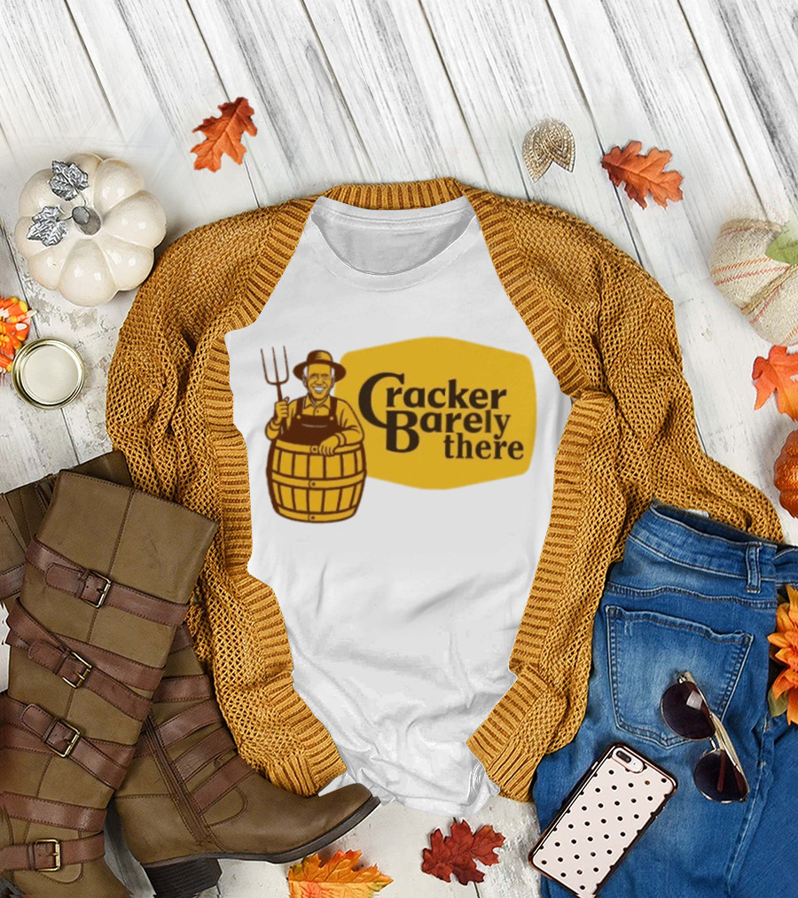 Joe Biden Cracker Barely There Cracker Barrel T-Shirt