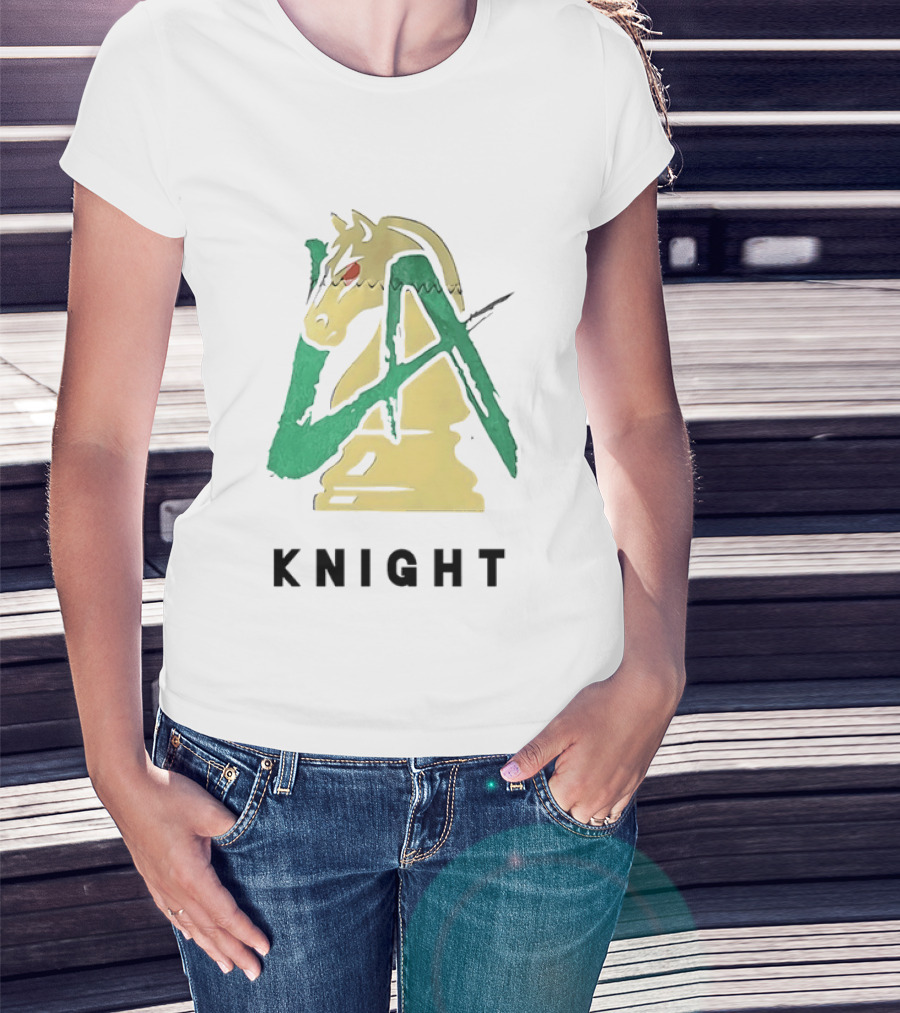 LA Knight WWE Horse Knight Chess Piece T-Shirt