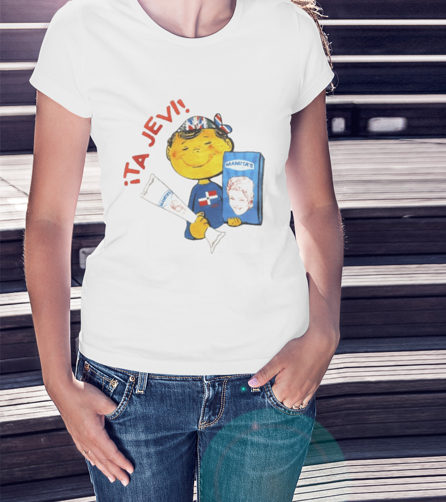 ¡Ta Jevi! Mamita's Ice Cream Dominican Packaging T-Shirt