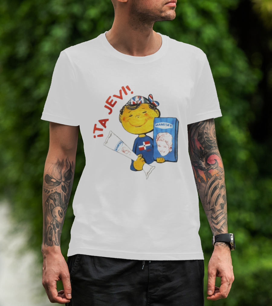 ¡Ta Jevi! Mamita's Ice Cream Dominican Packaging T-Shirt