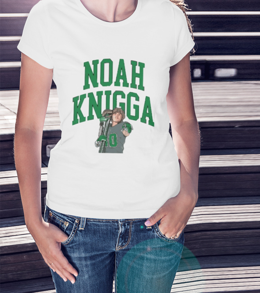 Noah Knigga Eastern Michigan Eagles Football Player T-Shirt