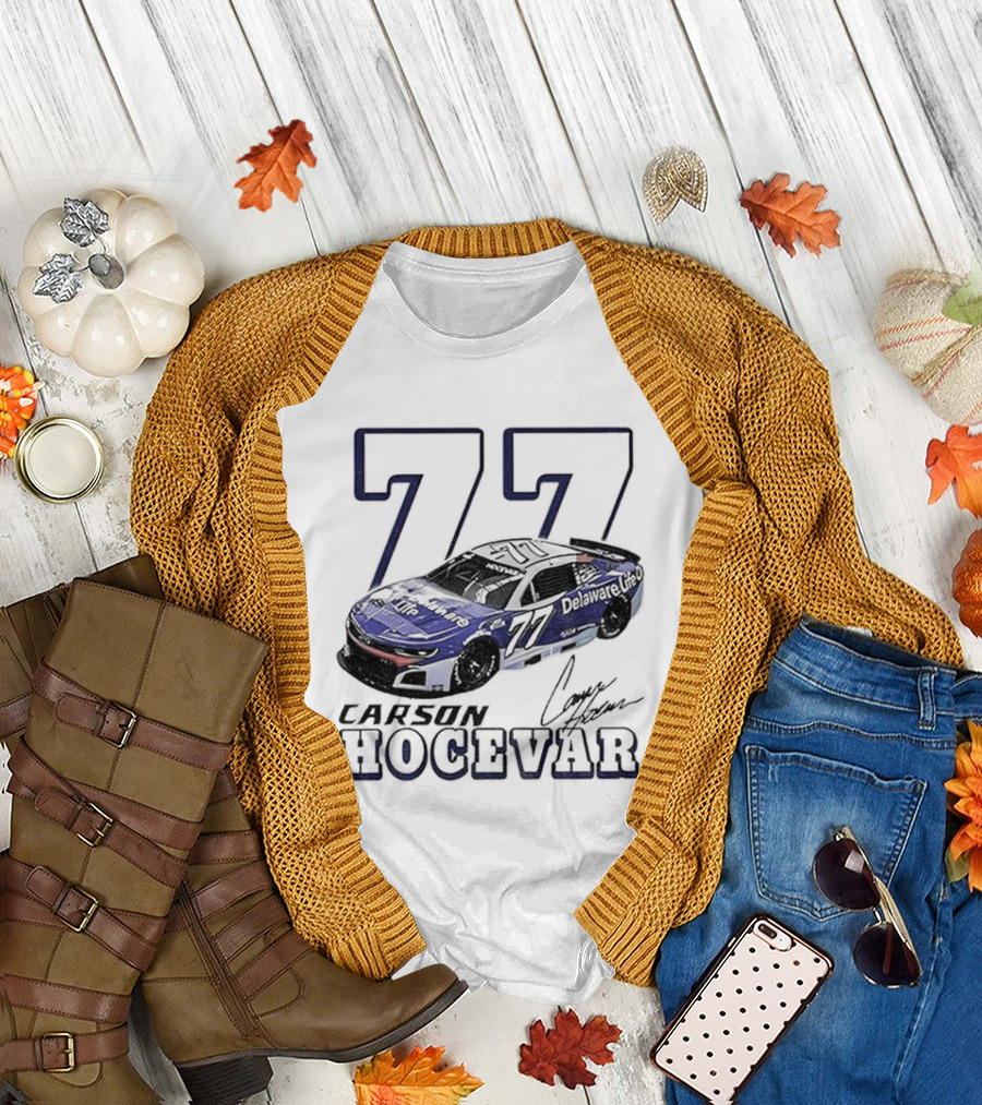 77 Carson Hocevar Nascar Racing Car T-Shirt