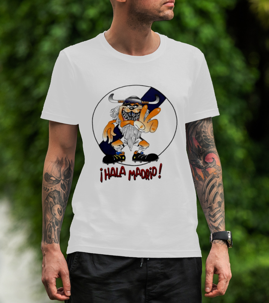 Viking Hala Madrid Real Madrid Club De Futbol Fan T-Shirt