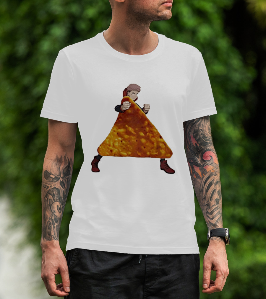 Yuji Itadori Dorito Jujutsu Kaisen Anime T-Shirt