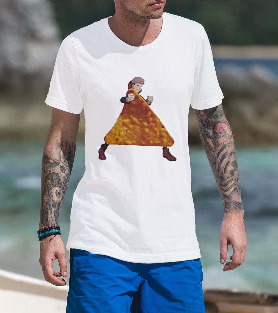 Yuji Itadori Dorito Jujutsu Kaisen Anime T-Shirt