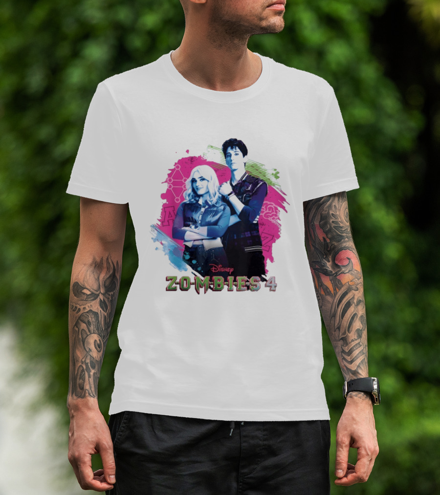Zed And Addison Disney Zombies 4 Dawn Of The Vampires Movie T-Shirt