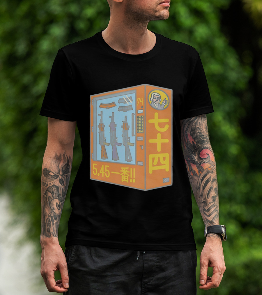 Vending Machine 74 Seven Four 5.45 Ichiban T-Shirt