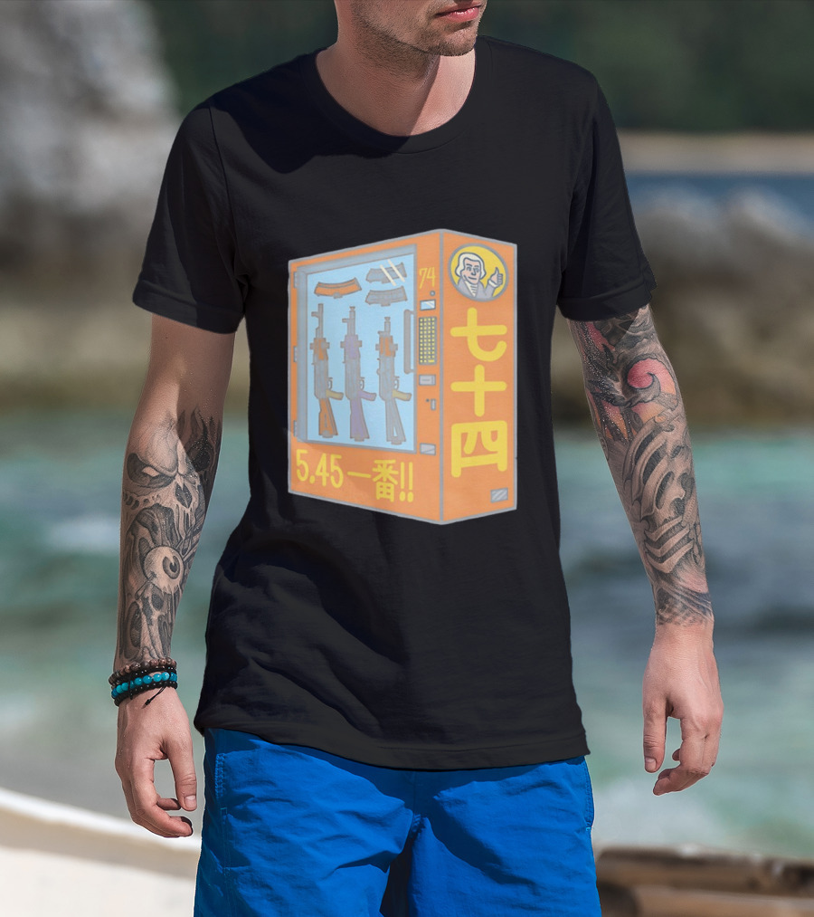 Vending Machine 74 Seven Four 5.45 Ichiban T-Shirt