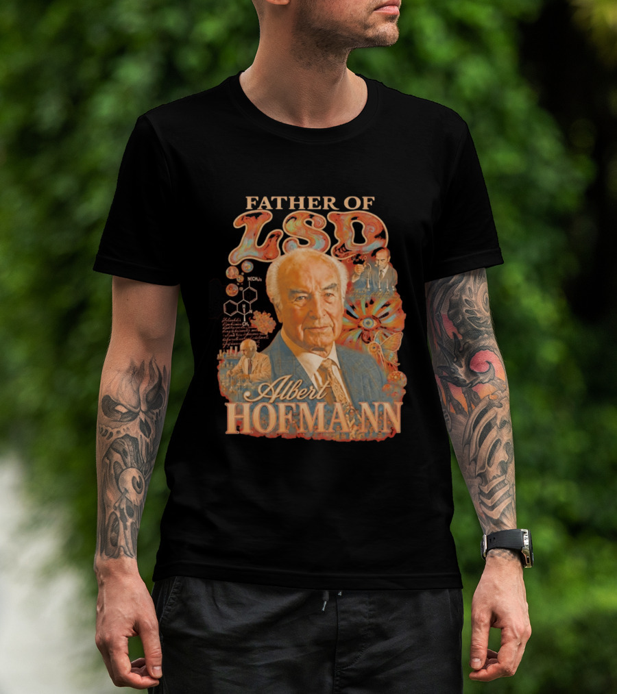 Father Of LSD Albert Hofmann Psychedelic T-Shirt
