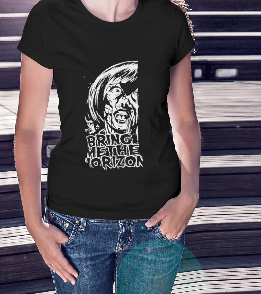 Bring Me The Horizon Distressed Zombie BMTH T-Shirt