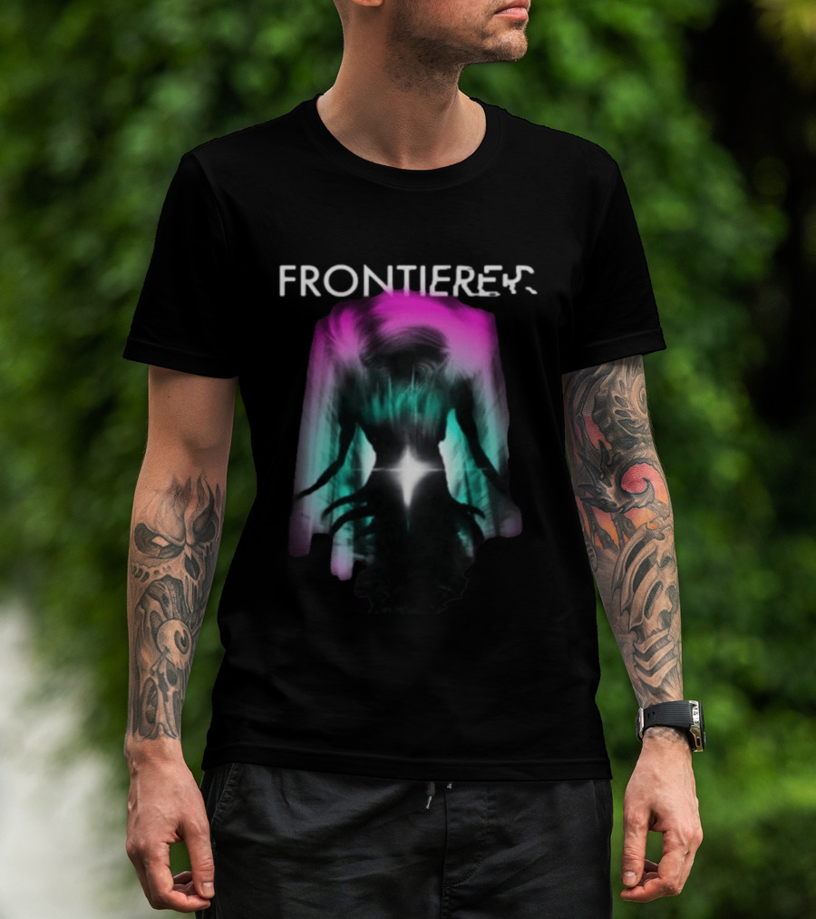 Indiemerchstore Frontierer Venom Taster Eerie Silhouette Optical Illusion T-Shirt
