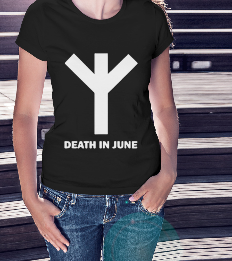 Death In June Neofolk Symbol Douglas Pearce T-Shirt