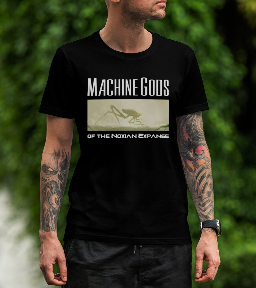 Machine Gods Noxian Expanse Sci Fi Creature T-Shirt