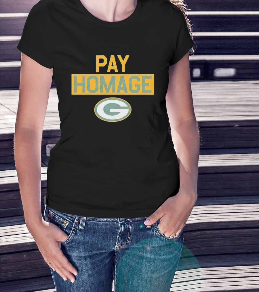 Green Bay Packers Pay Homage With Iconic G T-Shirt