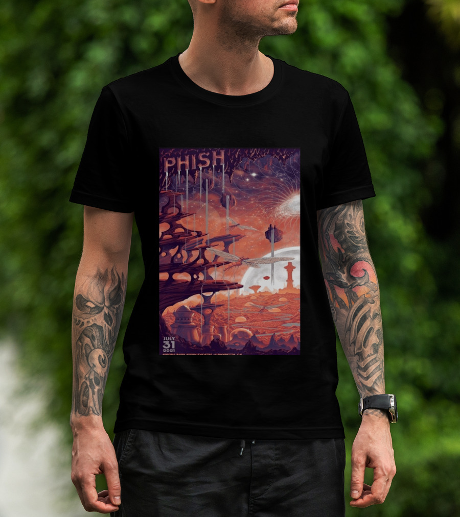 Phish Concert Alpharetta GA July 31 2021 T-Shirt
